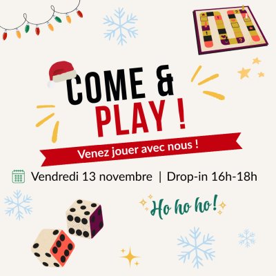 Come and play! Come and play!